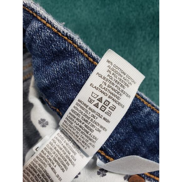 Lucky Brand Jeans Size 6 Womens Blue Stretch Pants Medium Mid Rise Lolita Skinny - Picture 4 of 13